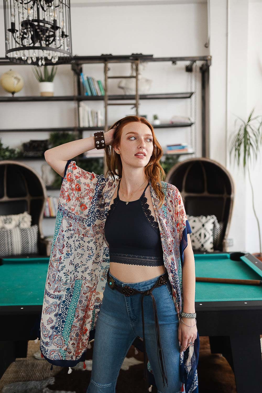 Spring Summer Kimono lightweight