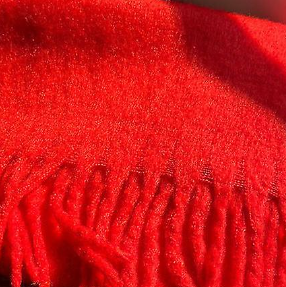 Black Mohair Winter Scarves
