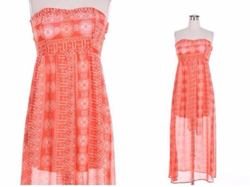 Bow Tie Back Boho Maxi Dress - Bean Concept - Etsy