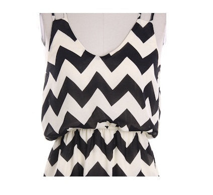 Tank Top Chevron Dress - Bean Concept - Etsy