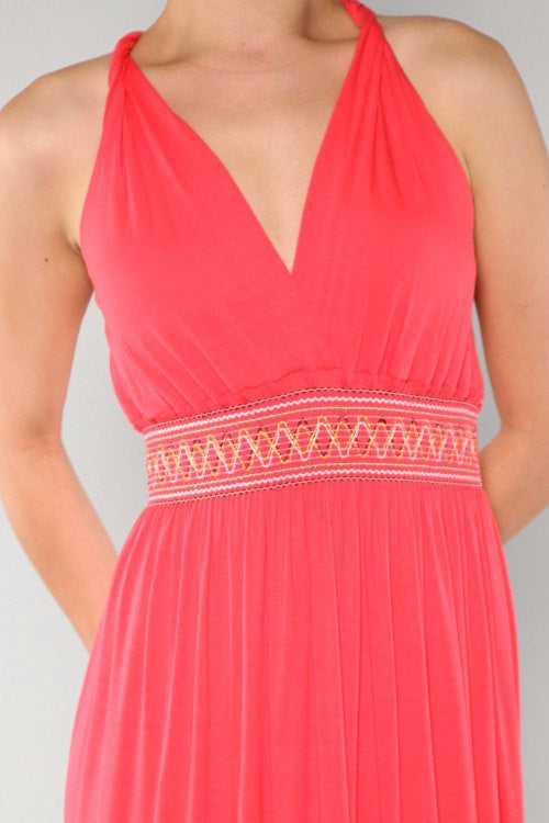 Navy Maxi Dress - Bean Concept - Etsy