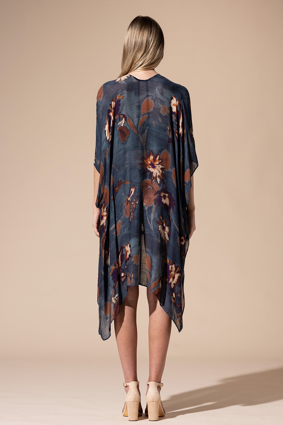 Airy Floral Kimono