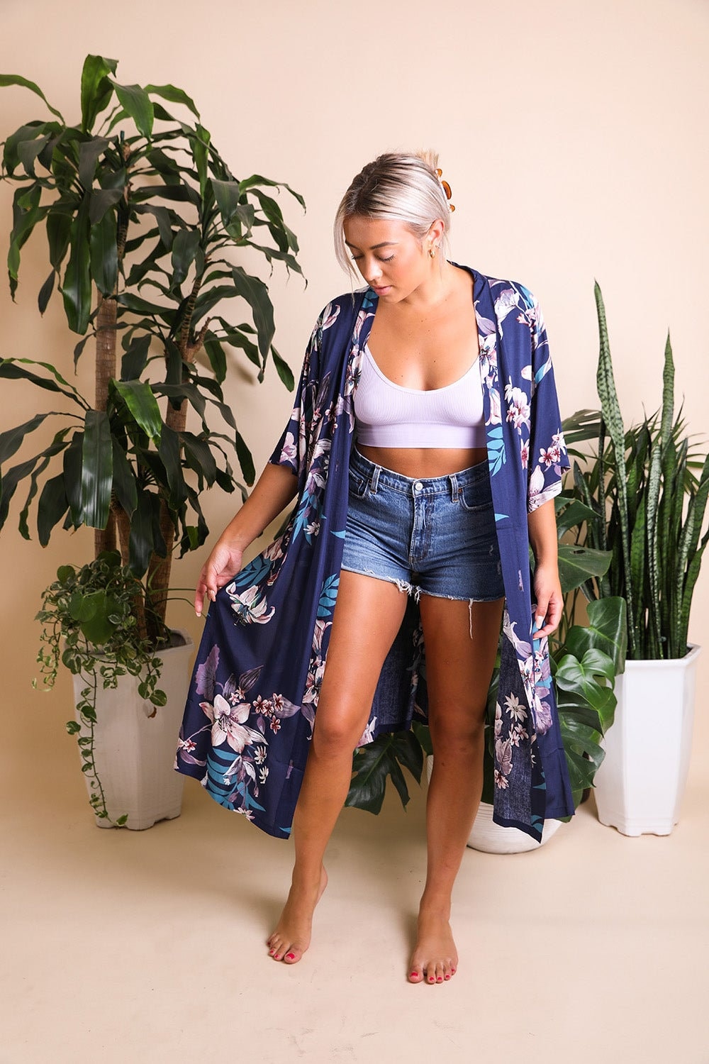 Soft Spring Summer Kimono Cardigan