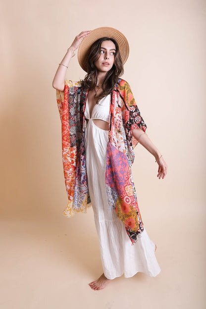 Bohemian Kimono Cardigan