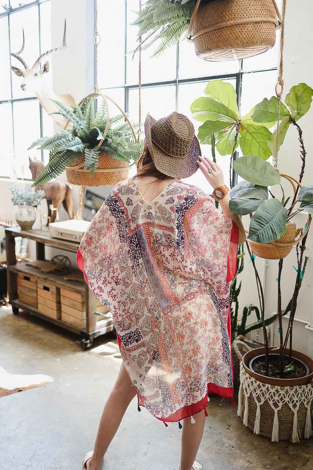 Spring Summer Kimono lightweight
