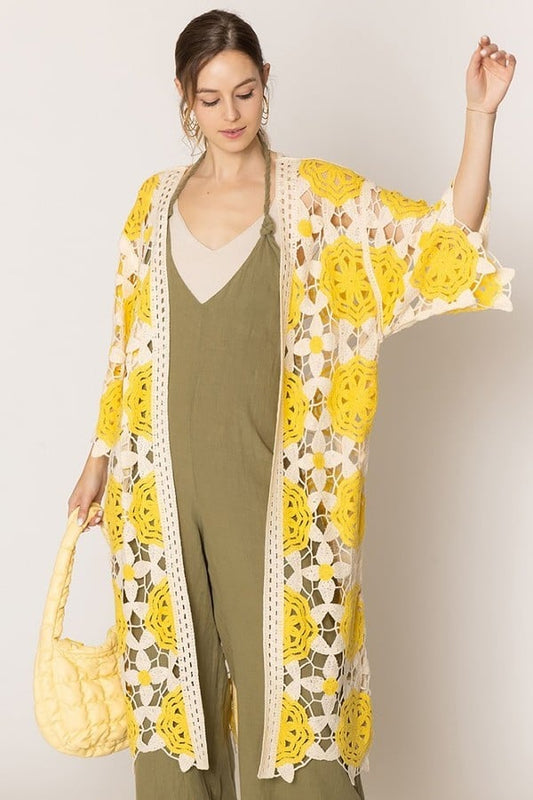 Crochet Lace Cardigan