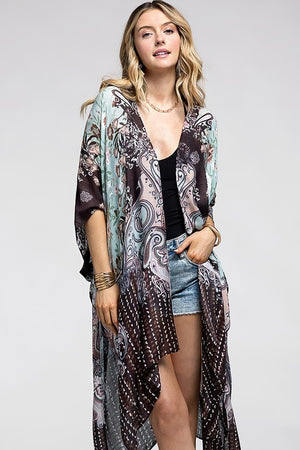 Paisley Kimono