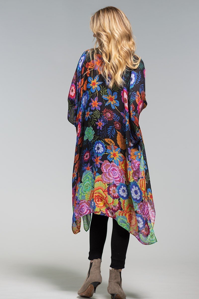 Blooming Breeze Floral Duster Kimono
