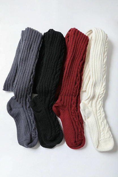 Cable Knit Leg Warmers