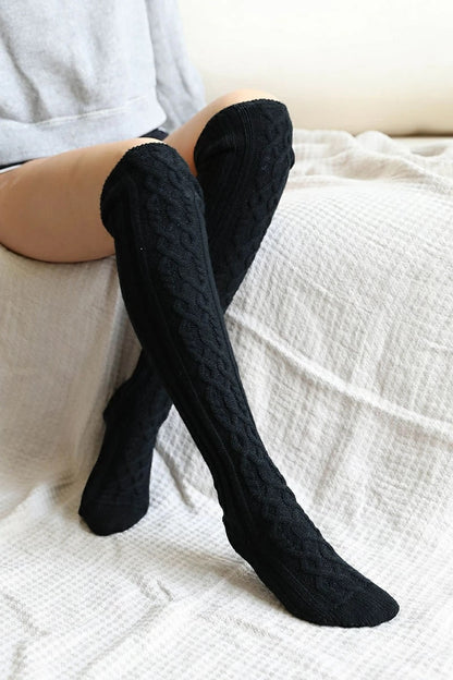 Cable Knit Leg Warmers