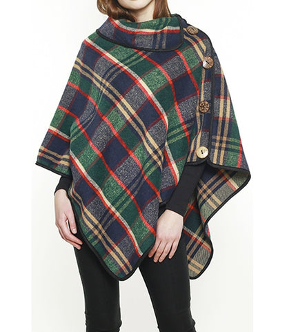 Buttons Soft Poncho
