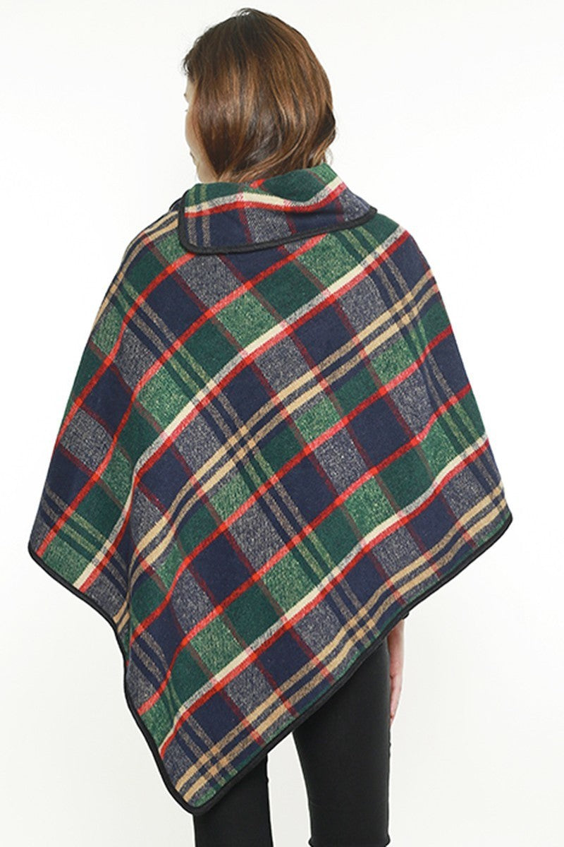 Buttons Soft Poncho