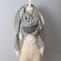 PLAID BLANKET SCARF - Bean Concept - Etsy