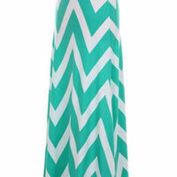 Chevron Maxi Skirt - Bean Concept - Etsy
