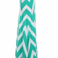 Chevron Maxi Skirt - Bean Concept - Etsy