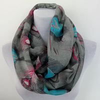 Peacock Feather Infinity Scarf - Bean Concept - Etsy