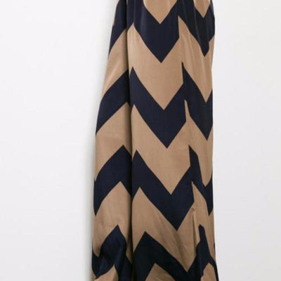 Flare Chevron Print Pants - Bean Concept - Etsy