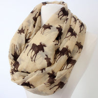 Moose Infinity Scarf - Bean Concept - Etsy