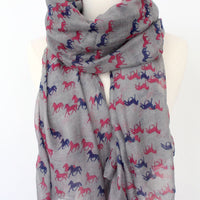 Mini Horses Scarf - Bean Concept - Etsy