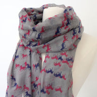 Mini Horses Scarf - Bean Concept - Etsy