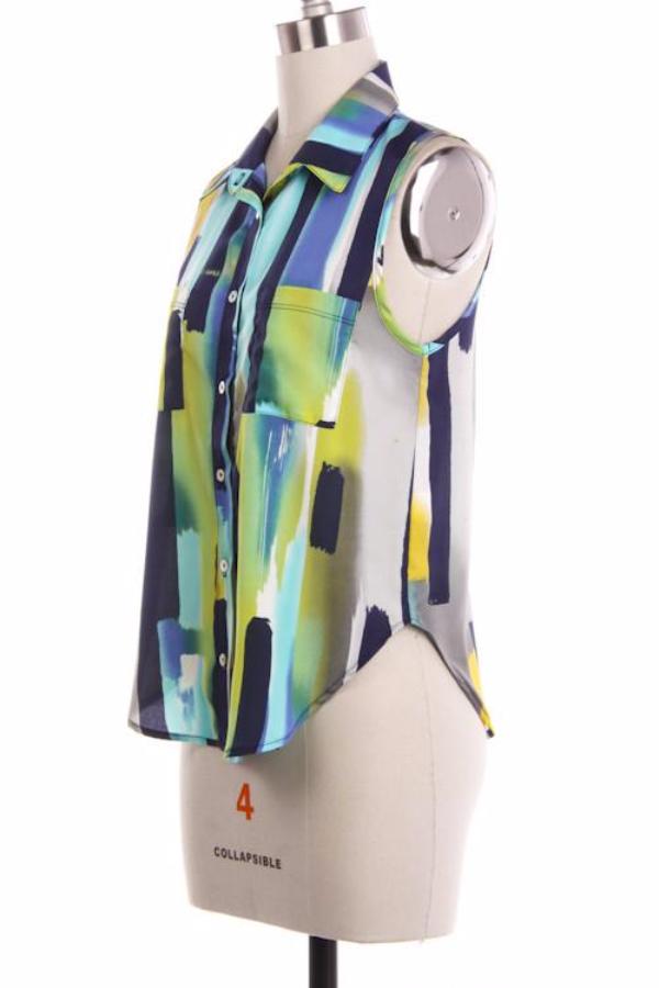 Boho Tank Top Shirt - Bean Concept - Etsy