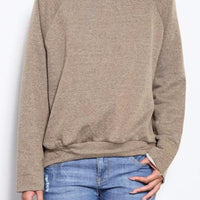Gray Cutout Back Sweatshirt - Bean Concept - Etsy