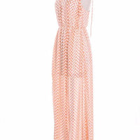 Chevron Maxi Dress - Bean Concept - Etsy