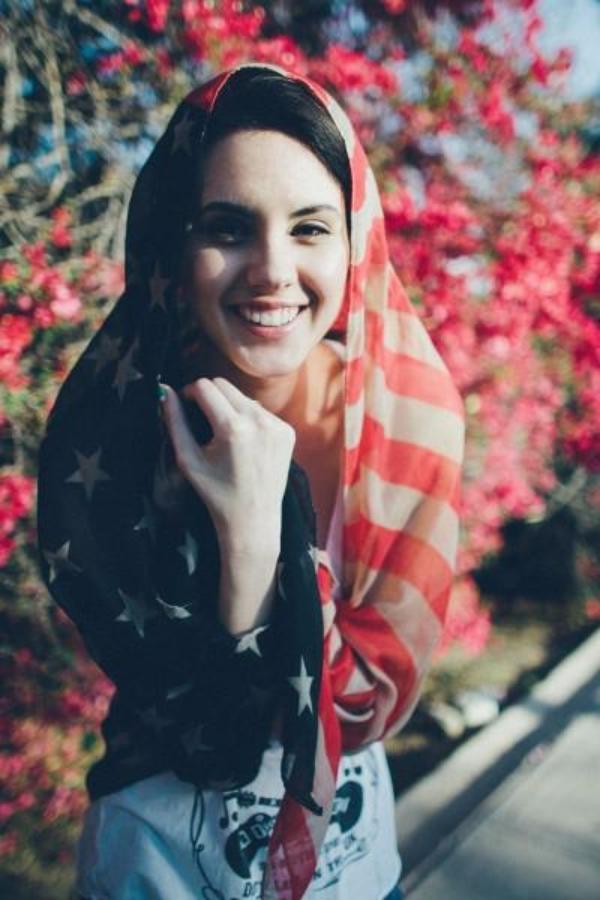 Vintage American Flag Scarf - Bean Concept - Etsy
