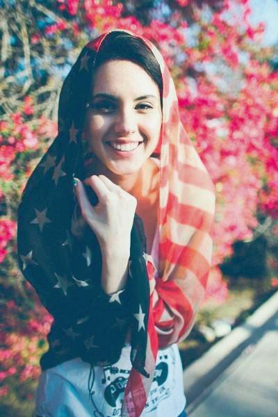 Large Vintage American Flag Scarf - Bean Concept - Etsy