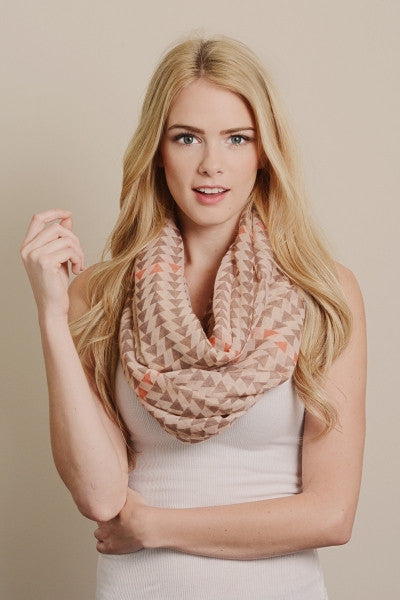 Mint Arrow Infinity Scarf - Bean Concept - Etsy