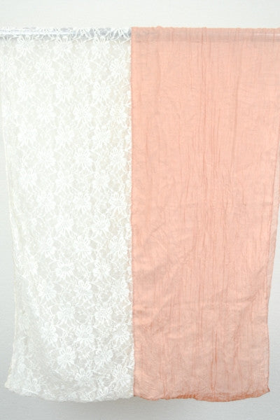 Lace Infinity Scarf - Bean Concept - Etsy