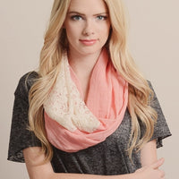Lace Infinity Scarf - Bean Concept - Etsy