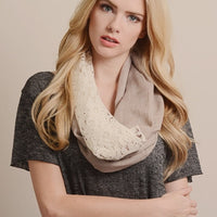 Lace Infinity Scarf - Bean Concept - Etsy