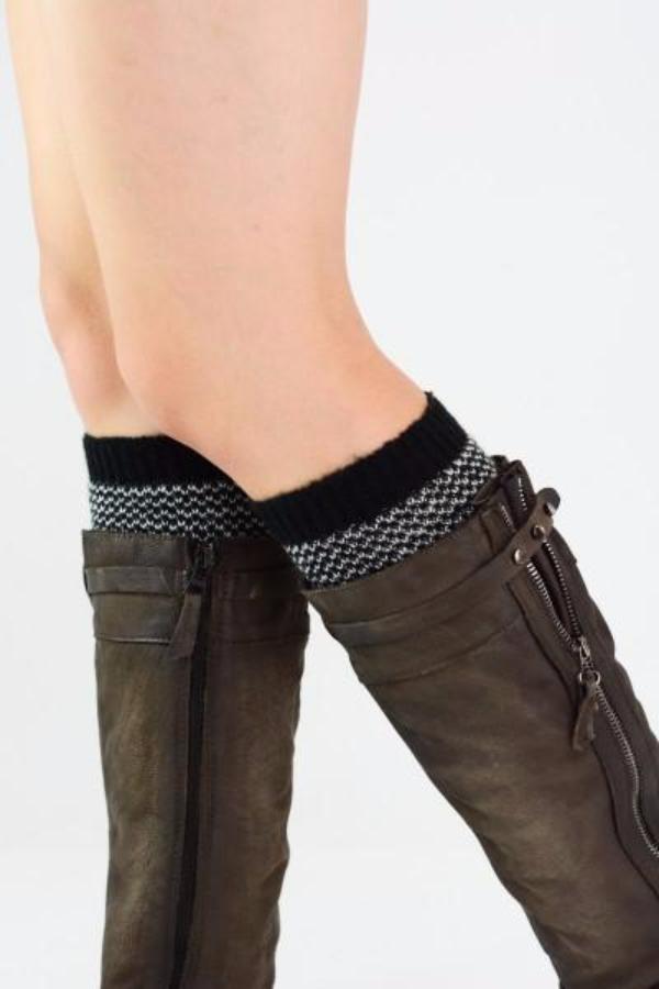 Cozy Colorblock Leg Warmers - Bean Concept - Etsy