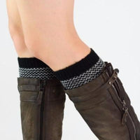 Cozy Colorblock Leg Warmers - Bean Concept - Etsy