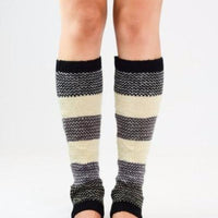 Cozy Colorblock Leg Warmers - Bean Concept - Etsy