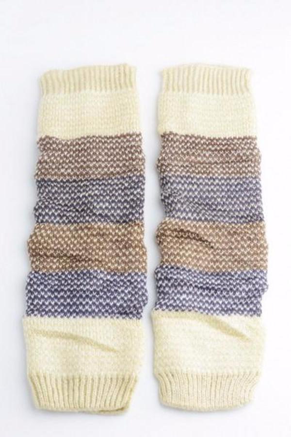 Cozy Colorblock Leg Warmers - Bean Concept - Etsy
