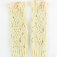 Soft Lace Boot Cuffs with Bottoms - Bean Concept - Etsy