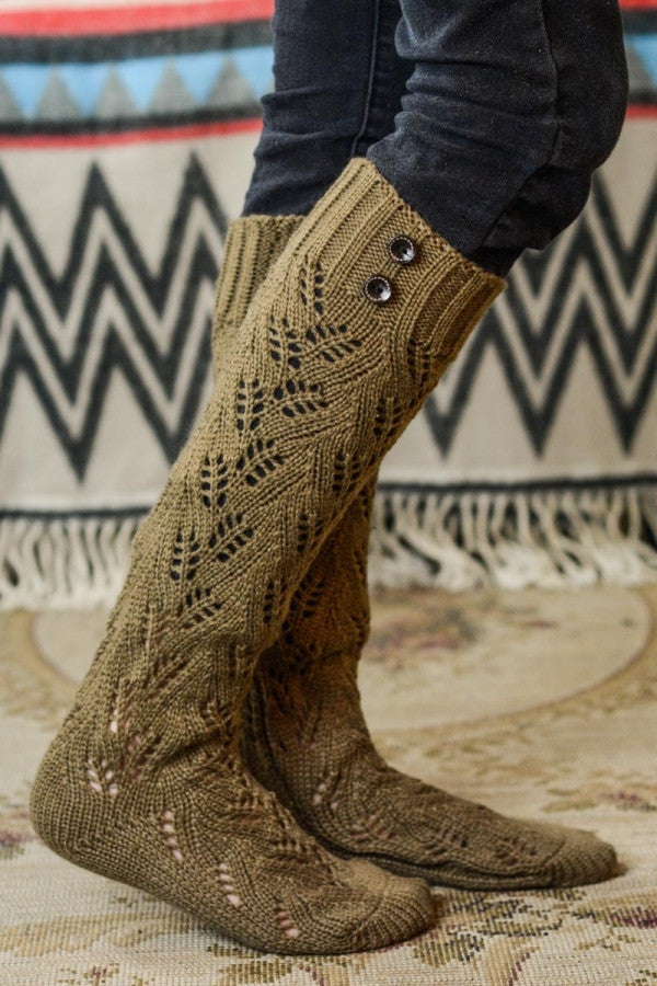 Cozy Leg Warmers with Buttons - Bean Concept - Etsy