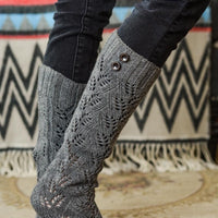 Cozy Leg Warmers with Buttons - Bean Concept - Etsy