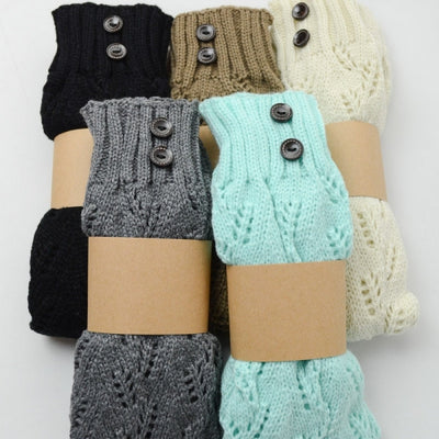 Cozy Leg Warmers with Buttons - Bean Concept - Etsy