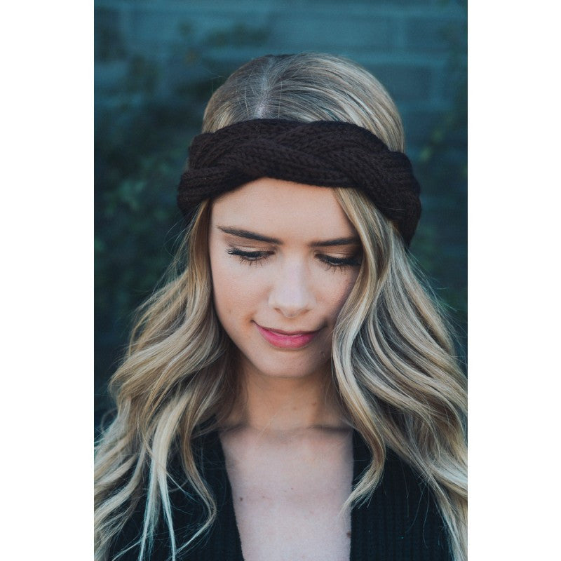 OLIVE GREEN CABLE HEADBAND - Bean Concept - Etsy