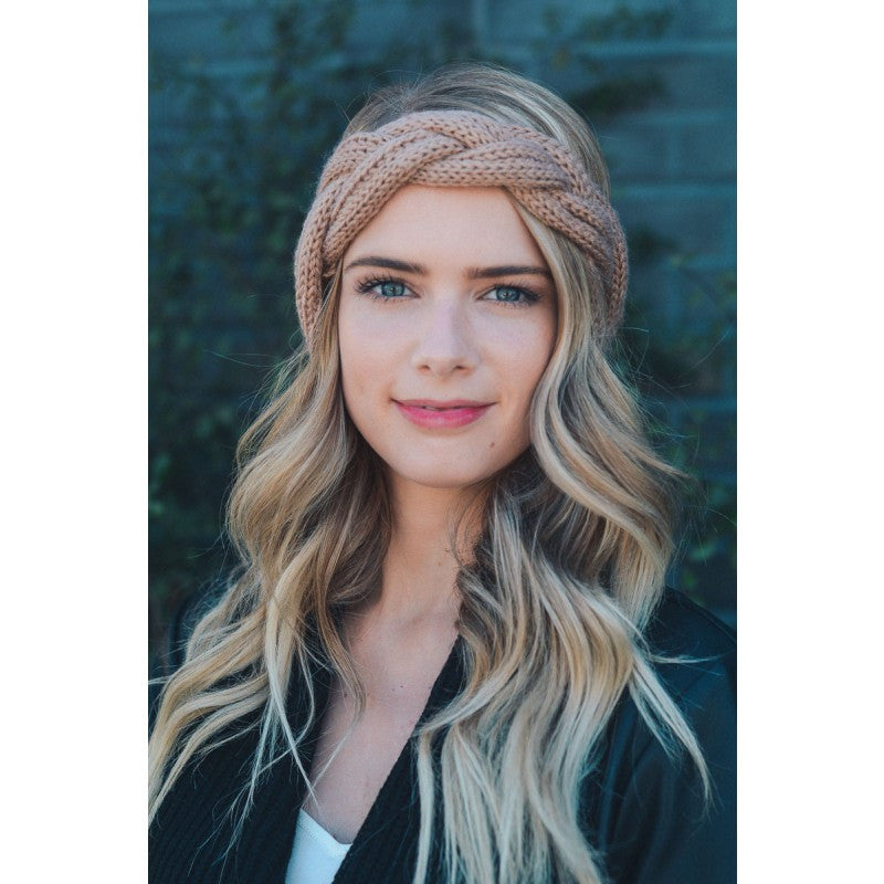 OLIVE GREEN CABLE HEADBAND - Bean Concept - Etsy