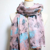 Life of Tree with Deer Scarf - Bean Concept - Etsy