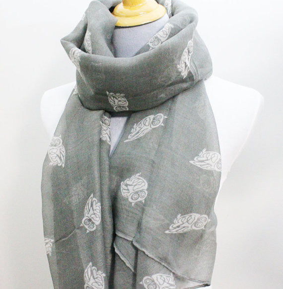 Owl Scarf - Bean Concept - Etsy
