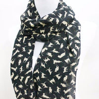 Cat Kitten Chiffon Scarf - Bean Concept - Etsy