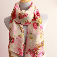 Roses Spring Scarf - Bean Concept - Etsy