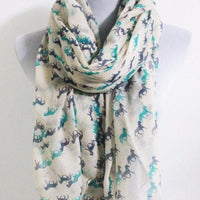Mini Horses Scarf - Bean Concept - Etsy