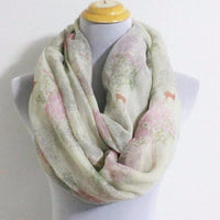 Life of Tree with Deer Aztec Infinity Scarf - Bean Concept - Etsy