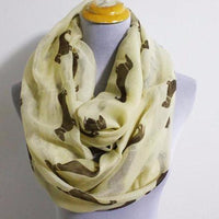 Dachshunds Dog Scarf Infinity Scarf - Bean Concept - Etsy